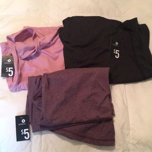 3 Xersion workout tanks